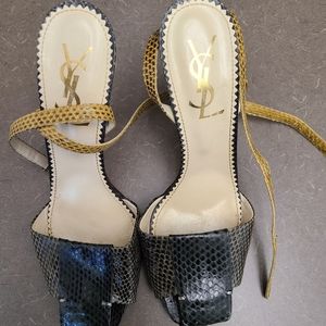 YSL Python Heels